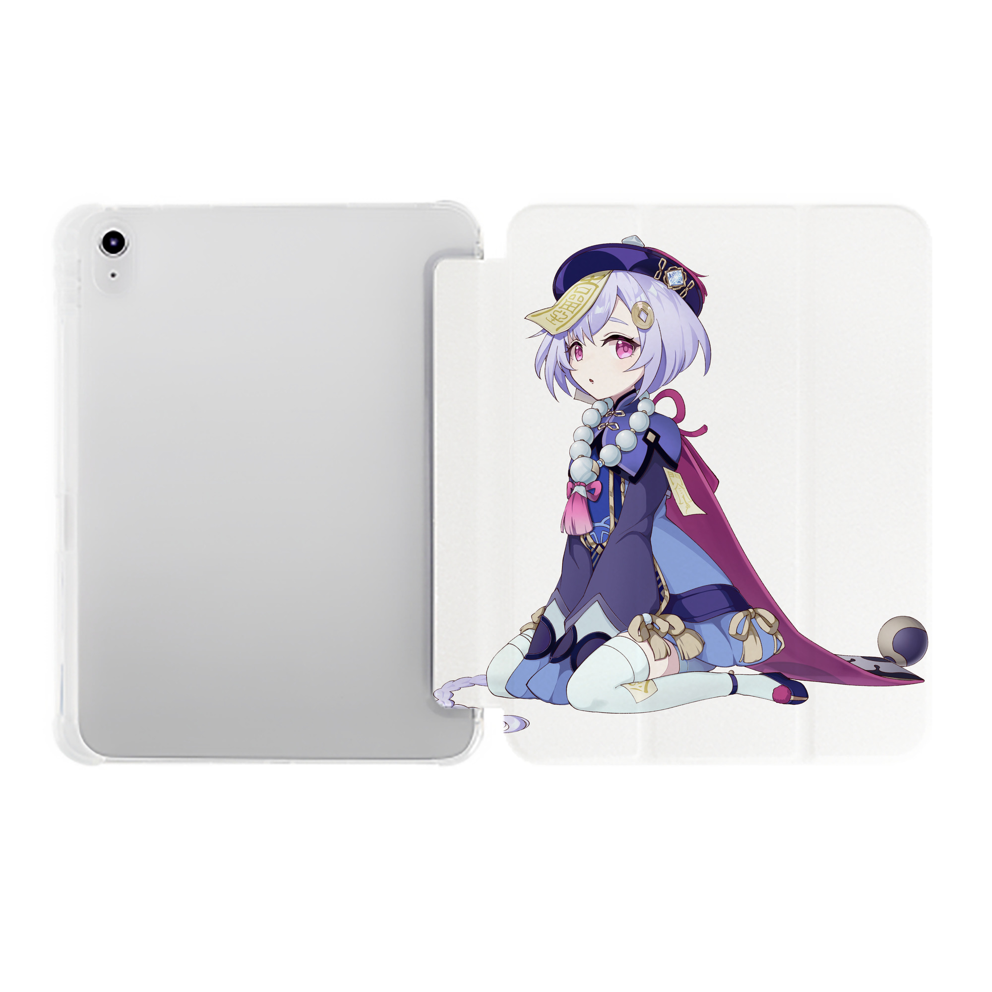 げんし神 七七 なな  genshin Nana IPad ケース ペン収納付き 三つ折りスタンド PUレザー×シリコン 対応機種9.5/10.5/10.9インチ